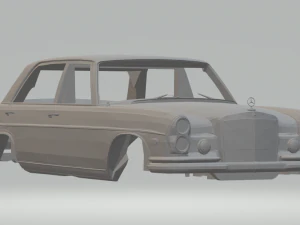 mercedes-benz-300-sel-63-1967 Modelo de impresión 3D
