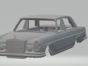 mercedes-benz-300-sel-63-1967 Model do druku 3D