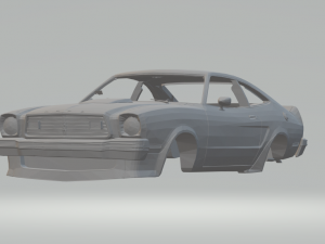 mustang king cobra 1978 Modèles 3D en vedette