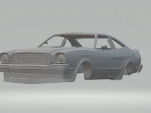 mustang king cobra 1978 3D Print Model