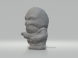 chewbacca money safe 3D प्रिंट मॉडल