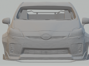 toyota prius Modèles 3D en vedette