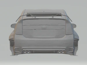 toyota prius 3D Print Model