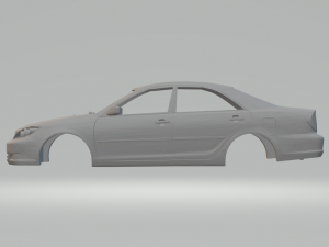 toyota camry 3Dプリントモデル