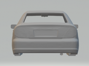toyota camry 3Dプリントモデル