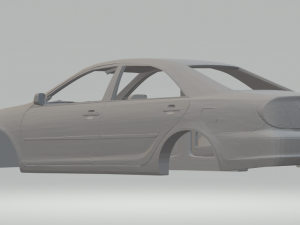 toyota camry 3Dプリントモデル
