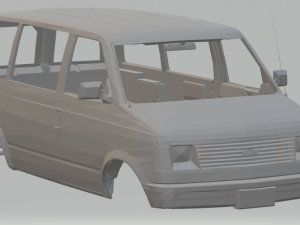 chevrolet astro 1986 3D Print Model