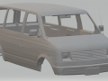 Chevrolet Astro 1986 року 3D Принт Модель