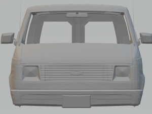 chevrolet astro 1986 Modello di stampa 3D