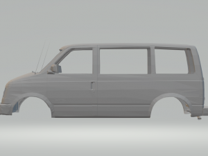 chevrolet astro 1986 Modello di stampa 3D