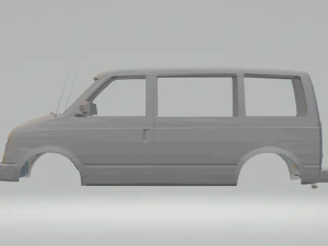 chevrolet astro 1986 3D Print Model
