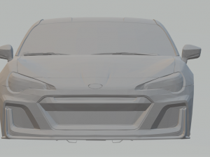 subaru brz 3D 프린트 모델