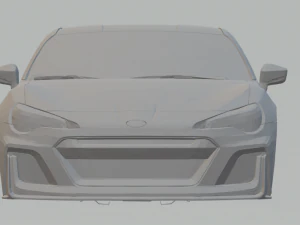subaru brz 3D Print Model