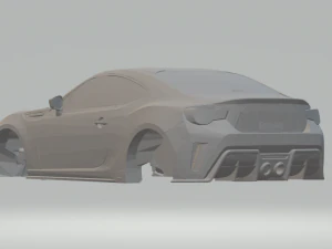 subaru brz 3D Print Model