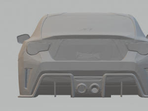 subaru brz 3D 프린트 모델