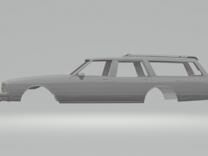 caprice wagon 3Dプリントモデル