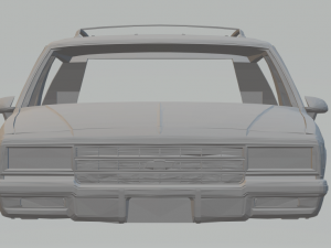 caprice wagon 3Dプリントモデル