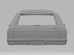 caprice wagon 3Dプリントモデル