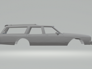 caprice wagon 3Dプリントモデル