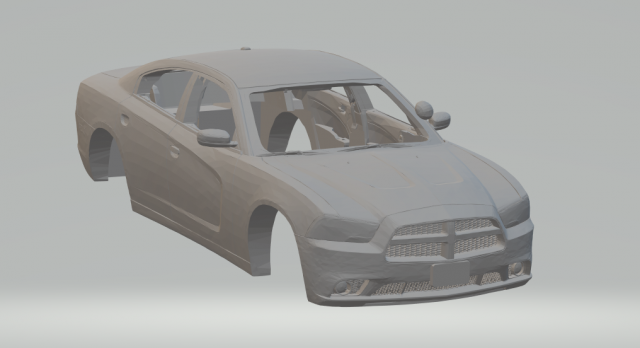 dodge charger 2006 Modelo de impresión 3D .c4d .max .obj .3ds .fbx .stl .blend 