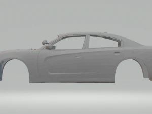 dodge charger 2006 3D Print Model