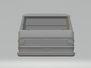 ford ecoline transit e100 panel 3D Принт Модель