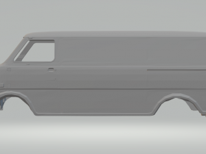 ford ecoline transit e100 panel 3D Принт Модель