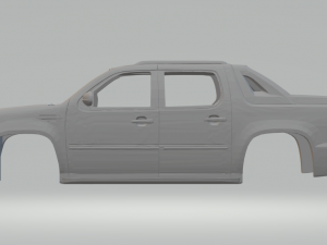 cadillac escalade ext 3D Print Model