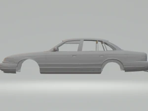 crown victoria sedan 3D Print Model