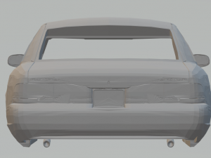 crown victoria sedan 3D प्रिंट मॉडल