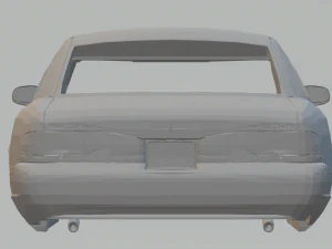 crown victoria sedan 3D Print Model