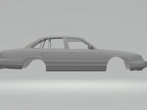 crown victoria sedan 3D Print Model