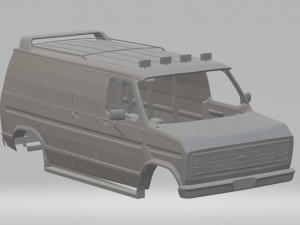 e - 150 panel 3D 打印模型
