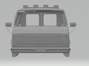 e - 150 panel 3D 프린트 모델