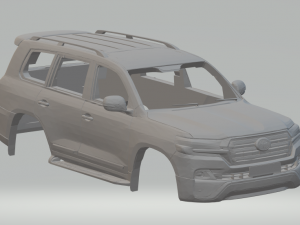 toyota land cruiser 3D Print Model