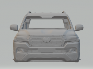 toyota land cruiser 3D 打印模型