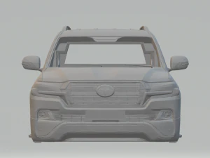 toyota land cruiser 3D Print Model
