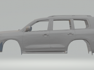 toyota land cruiser 3D 打印模型
