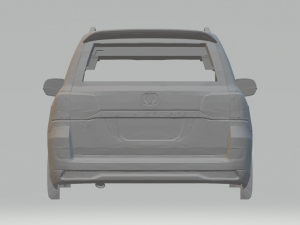 toyota land cruiser 3D 打印模型