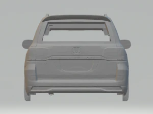 toyota land cruiser 3D Print Model