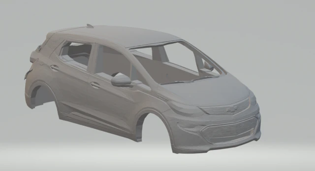 chevrolet bolt 3D Print Model .c4d .max .obj .3ds .fbx .stl .blend 