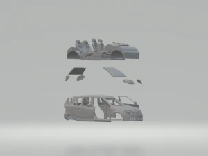 skoda fabia 3D Print Model