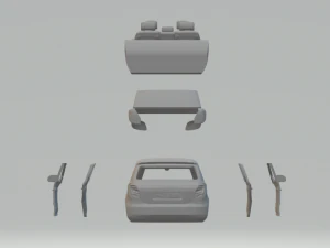 skoda fabia 3D Print Model
