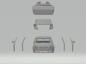 skoda fabia 3D Print Model