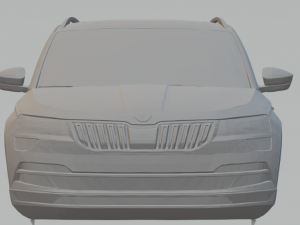 skoda karoq Modèles 3D en vedette