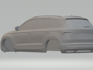skoda karoq Modèles 3D en vedette