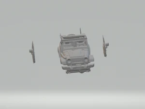 jeep wrangler 3D Print Model