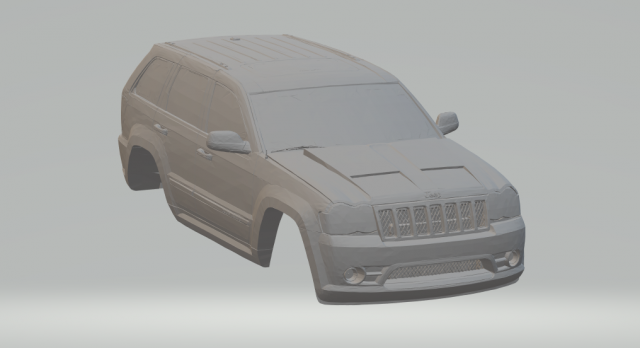 jeep grand cherokee Modelo de impresión 3D .c4d .max .obj .3ds .fbx .stl .blend 