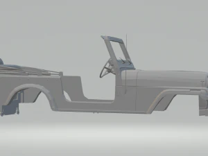 jipe renegado 82 Modelo de Impressão 3D