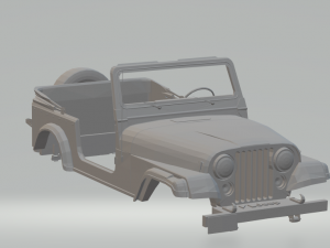 jeep renegade 82 3D-printmodel